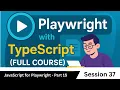 JavaScript for Playwright - Part 15 Escape Sequences and template literals 37