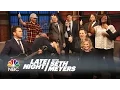 The Parks and Recreation Cast Sings Bye Bye Li l Sebastian - Late Night with Seth Meyers