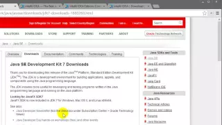 Android Development with Android Studio and Eclipse 3 - Installing the Java JDK