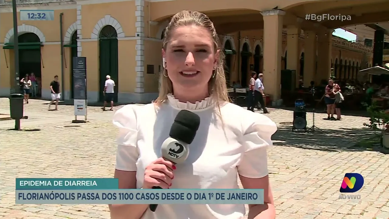 Florianópolis passa dos 1100 casos da epidemia de diarreia desde o dia 1º de janeiro