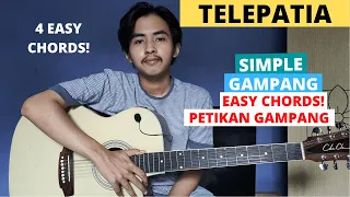 Download CHORD SIMPLE GAMPANG (Telepatia - Kali Uchis) (Tutorial Gitar) (Petikan) Easy Chords! MP3