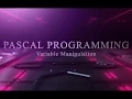 PROGRAMMING IN PASCAL WITH LAZARUS 5 MANIPULATING VARIABLES