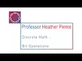 Bit Operations