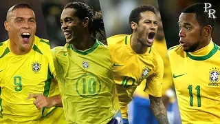 brazilian skills show ronaldinho ronaldo neymar jr robinho