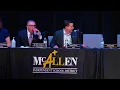 McAllen ISD Board Workshop Student Recognitions March 24 2026