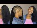 Braided Mohawk Tutorial Half Braids Half Weave Cassie Braids
