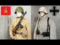 RUSSIAN GERMAN WINTER UNIFORM WW2