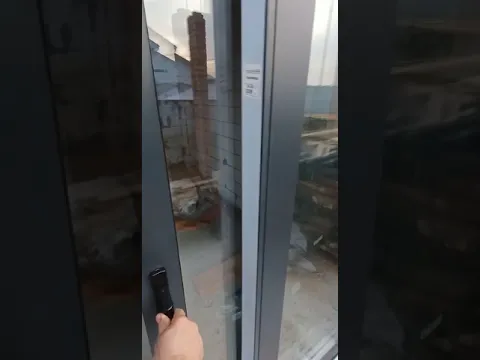 №168 Алюмінієва розсувна система в кольорі антрацит