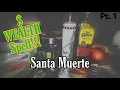 Santa Muerte Spell for Prosperity Fortune Wealth Pt 1 Offerings Candle Dressing
