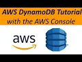 AWS DynamoDB Console Tutorial