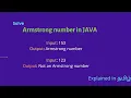 8 Armstrong number in JAVA in