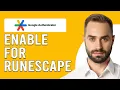 How To Enable Google Authenticator For RuneScape How To Set Up 2FA For RuneScape