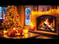 Download Lagu Beautiful Christmas Ambience 🎅🎄 Relaxing Christmas Music Fireplace 🔥 Christmas Fireplace Background