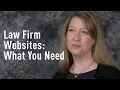 Download Lagu Law Firm Websites: What You Need (with Catherine Sanders Reach)