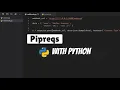 How to Dynamically Generate Requirements txt file for Python Apps