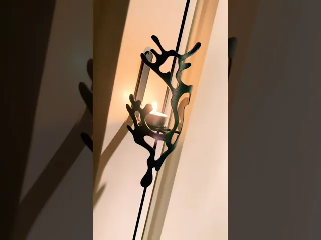 Magnetic Candle Holder Sculpture video thumbnail