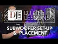 Download Lagu Basic Subwoofer Set-up \u0026 Placement for Events - Getting the Best Sound Out of Your Subwoofers
