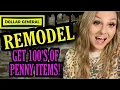 100 penny items How to shop a remodel Dollar General