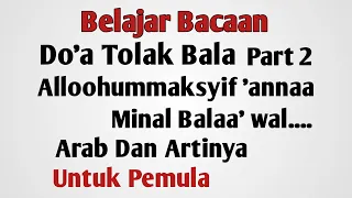 bacaan doa tolak bala dan artinya part 2