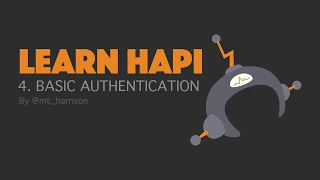 Learn hapi - 4