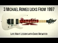 Lagu 3 Michael Romeo Licks From 1997