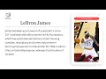 LeBron James Wikipedia by Comovid AI platform
