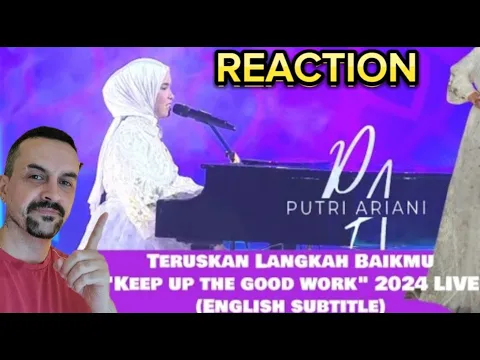 Download MP3 Putri Ariani - Teruskan Langkah Baikmu LIVE reaction