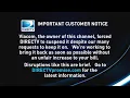 DirecTV Viacom Blackout Message 2012 Re-creation