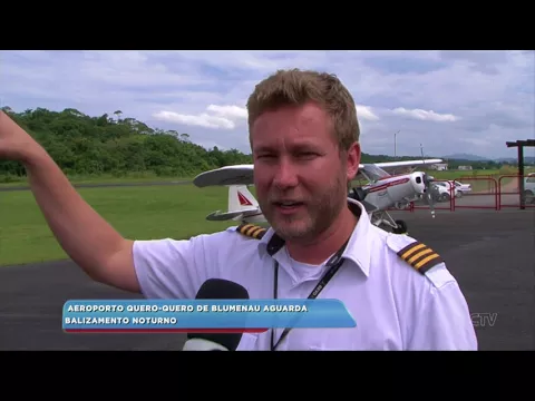Aeroporto Quero-Quero de Blumenau aguarda balizamento noturno