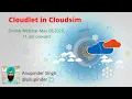 Cloudlet in Cloudsim
