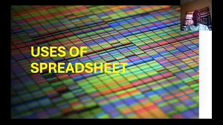 Overview of Spreadsheet Packages - Spreadsheet Part 1