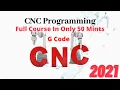 G M Code-Titan Teaches Manual Programming on a CNC Machine Full Course in one CNC G Code