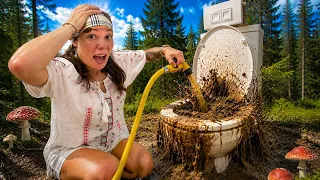 FARĂ ciuperci si WC-ul din Padure🌲 🚽