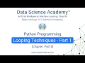 Python Programming for Beginners Py010 Looping Techniques - Part 1