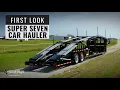 First Look Super Seven Car Hauler Trailer Texas Pride Trailers