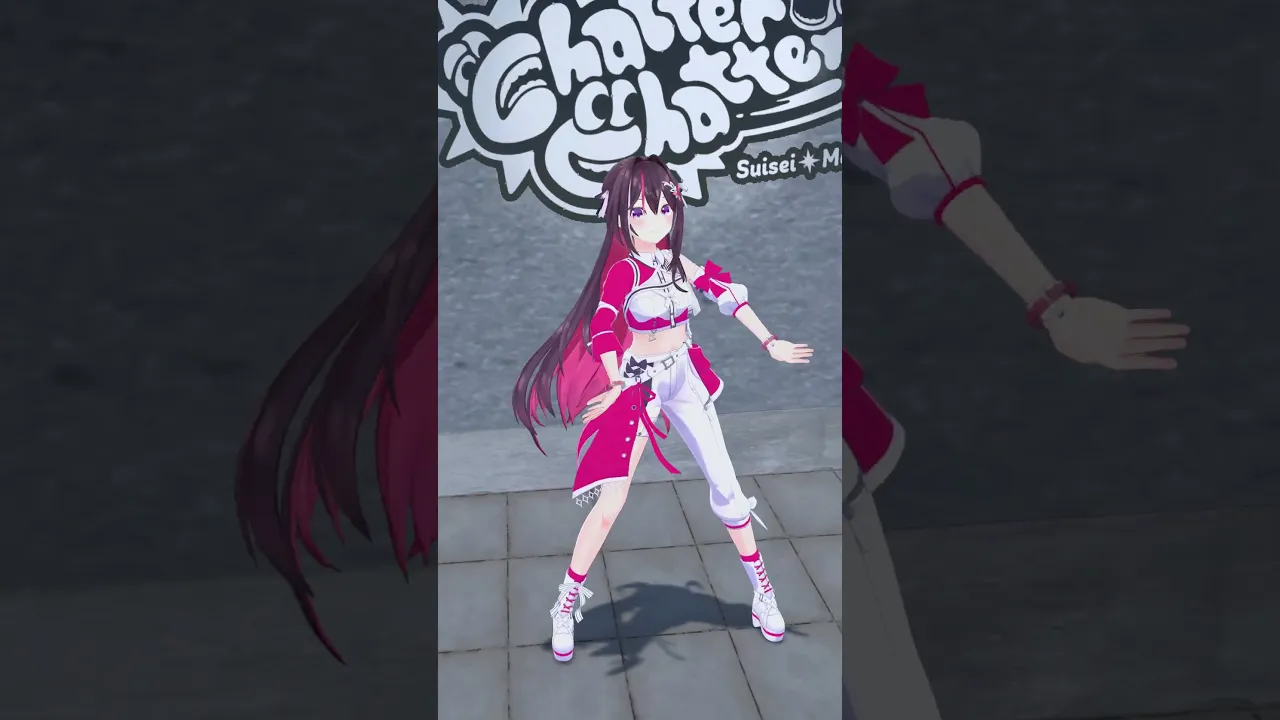 Chatter Chatter / 星街すいせい×宝鐘マリン 踊ってみた！#Chatter2Challenge #AZKi #ホロライブ #hololive #shorts