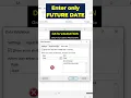 You Won t Believe the EASY Way to Restrict Dates in Excel