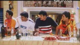 suneel u0026 co enjoying their party comedy scene from sontham