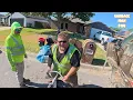 Bulky Trash Collection - Trash Truck ASMR 4K U ASMR
