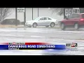 Dangerous road conditions reported in North Alabama