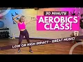 Download Lagu AEROBICS CLASS WORKOUT - High or Low Impact Cardio To the BEAT