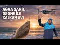 Drone Fishing for Turbot on the Şile Ağva Beach | Shore Fishing