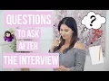Questions to Ask After an Interview The Intern Queen
