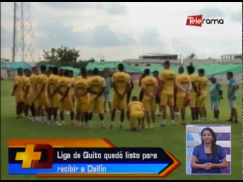 Liga de Quito quedó listo para recibir a Delfín