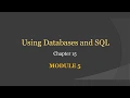 JCE EC Python Application Programming 17CS664 C-Div Module 5 2