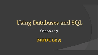 JCE EC Python Application Programming 17CS664 C-Div Module 5 2