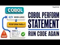 COBOL PERFORM Statement Explained COBOL Tutorial