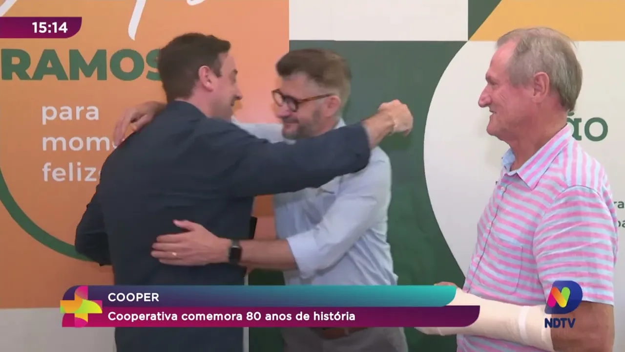 Rede Cooper comemora 80 anos de história