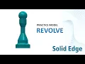 Solid Edge Tutorial for Beginners Learn 3D Modeling Using Revolve Feature 3D SOFT