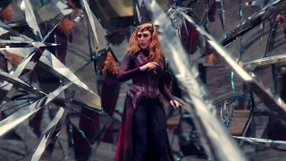 Scarlet Witch Vs Dr Strange Fight In Mirror Dimension Doctor Strange In The Multiverse Of Madness 